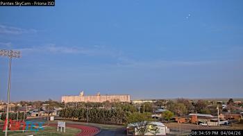 Weather camera view of Friona ISD.