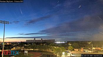 Weather camera view of Friona ISD.