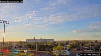 Weather camera view of Friona ISD.