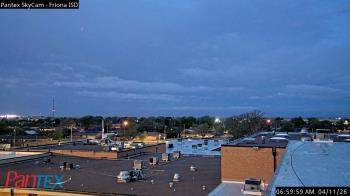 Weather camera view of Friona ISD.
