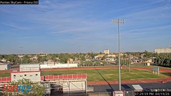 Weather camera view of Friona ISD.
