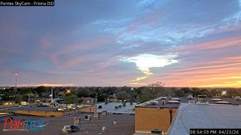 Weather camera view of Friona ISD.