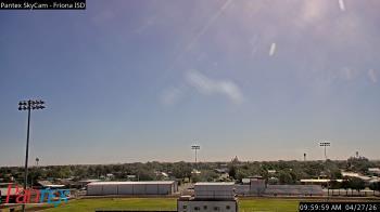 Weather camera view of Friona ISD.