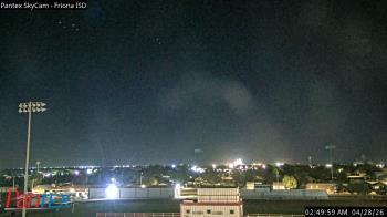 Weather camera view of Friona ISD.