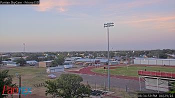 Weather camera view of Friona ISD.