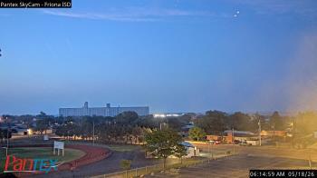 Weather camera view of Friona ISD.
