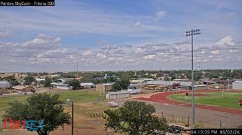 Weather camera view of Friona ISD.
