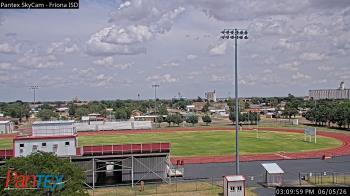Weather camera view of Friona ISD.