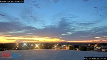 Weather camera view of Friona ISD.
