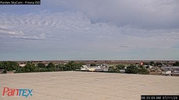 Weather camera view of Friona ISD.