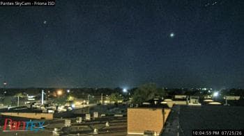 Weather camera view of Friona ISD.