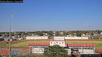 Weather camera view of Friona ISD.