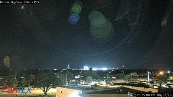 Weather camera view of Friona ISD.