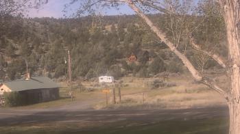 Weather camera view of Frenchglen ES.