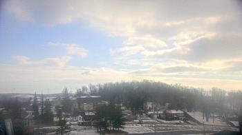 Weather camera view of Frostburg State University.