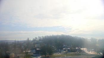 Weather camera view of Frostburg State University.