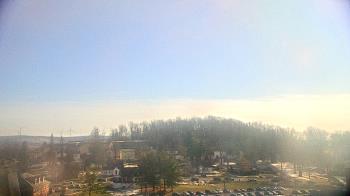 Weather camera view of Frostburg State University.