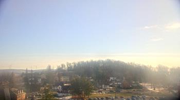 Weather camera view of Frostburg State University.