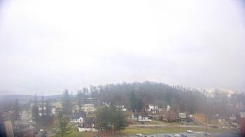 Weather camera view of Frostburg State University.