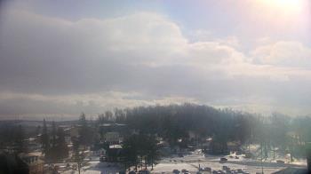 Weather camera view of Frostburg State University.