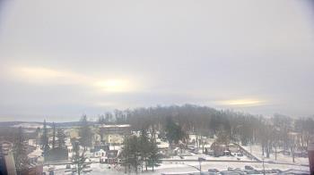 Weather camera view of Frostburg State University.