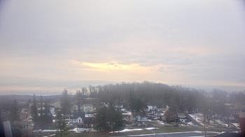 Weather camera view of Frostburg State University.