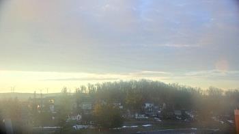 Weather camera view of Frostburg State University.