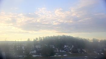 Weather camera view of Frostburg State University.