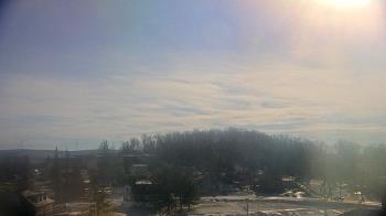 Weather camera view of Frostburg State University.