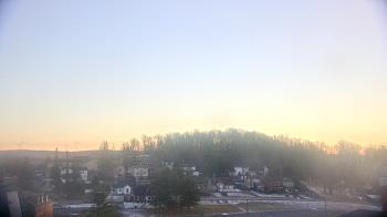 Weather camera view of Frostburg State University.