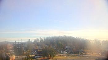 Weather camera view of Frostburg State University.