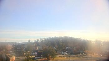 Weather camera view of Frostburg State University.