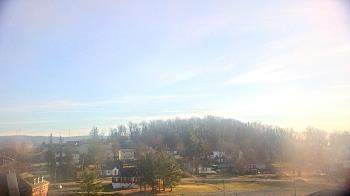 Weather camera view of Frostburg State University.