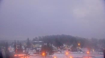 Weather camera view of Frostburg State University.