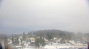 Weather camera view of Frostburg State University.