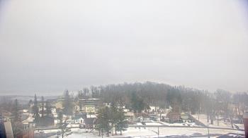 Weather camera view of Frostburg State University.