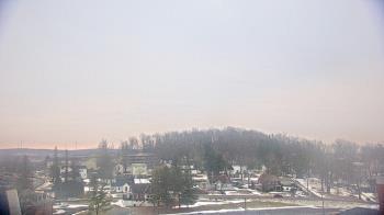 Weather camera view of Frostburg State University.