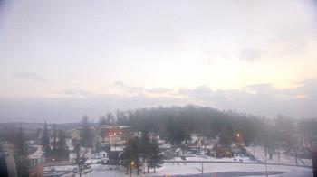 Weather camera view of Frostburg State University.