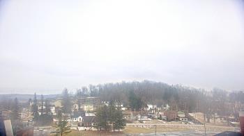 Weather camera view of Frostburg State University.
