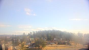 Weather camera view of Frostburg State University.