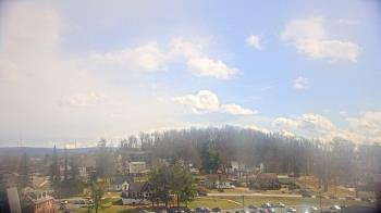 Weather camera view of Frostburg State University.