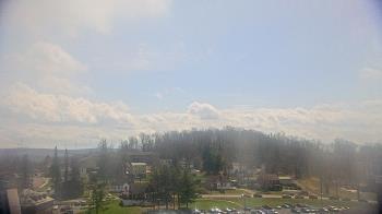 Weather camera view of Frostburg State University.
