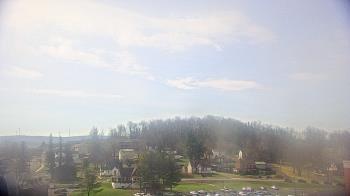 Weather camera view of Frostburg State University.