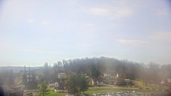 Weather camera view of Frostburg State University.