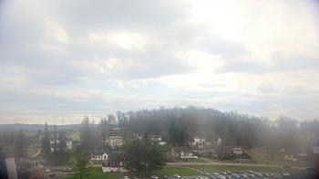 Weather camera view of Frostburg State University.