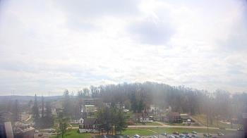 Weather camera view of Frostburg State University.