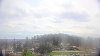Weather camera view of Frostburg State University.
