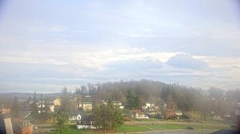 Weather camera view of Frostburg State University.