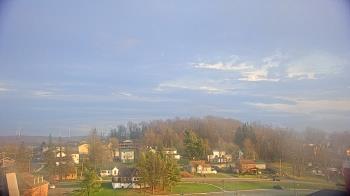 Weather camera view of Frostburg State University.