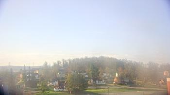 Weather camera view of Frostburg State University.